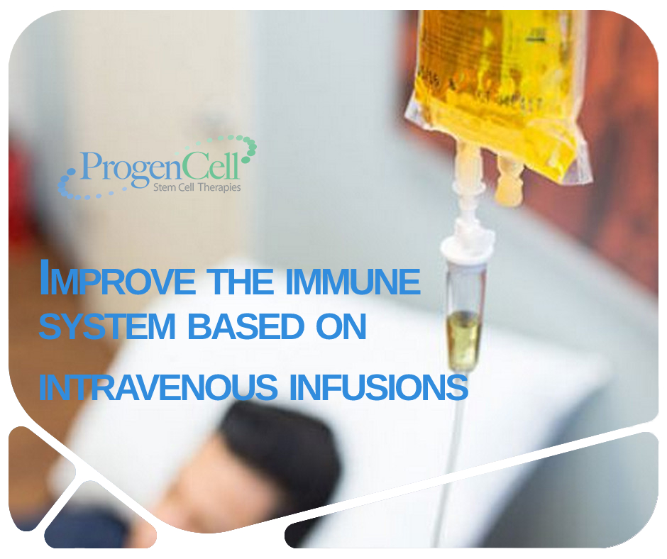 Improve the immune system based on intravenous infusions